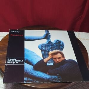 Sting 'Russians' Maxi Single Vinyl Record